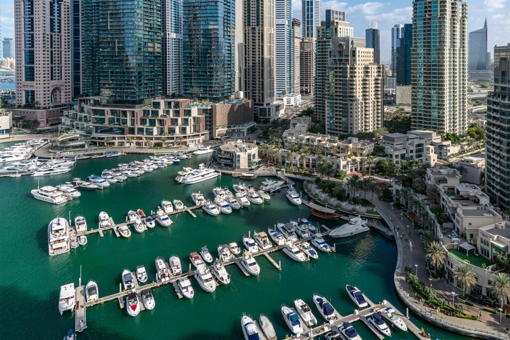 Découvrir la Marina de Dubai