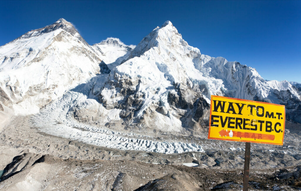 Surtourisme sur l'Everest 