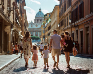 Rome en famille