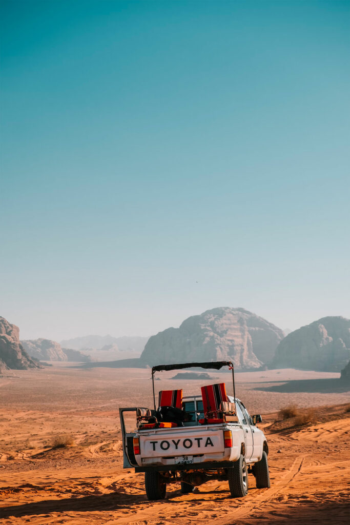 Explorez le Wadi Rum en Jordanie