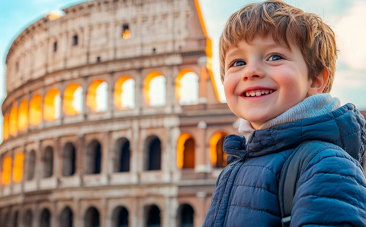 Rome en famille