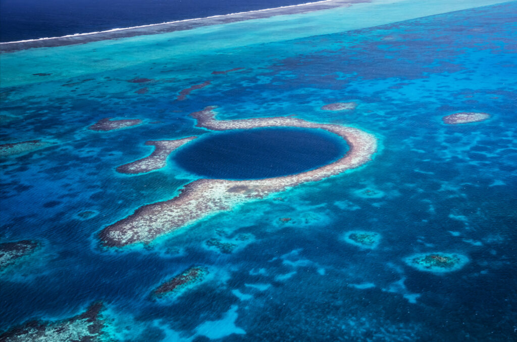 Plongée au Great Blue Hole, Belize